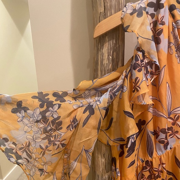 Shoshanna Elena Floral Silk Dress - As Worn by Jessica Alba - Picture 5 of 8